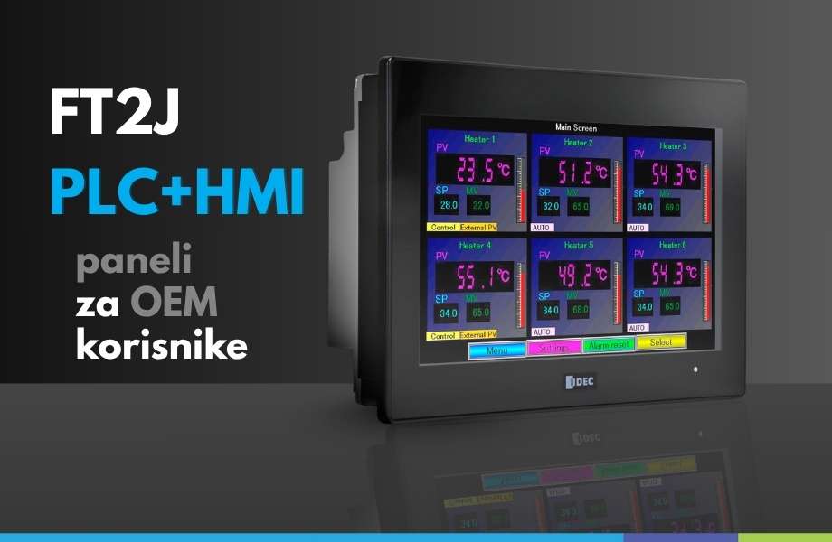 IDEC FT2J – Inteligentno rešenje koje spaja upravljanje i interakciju