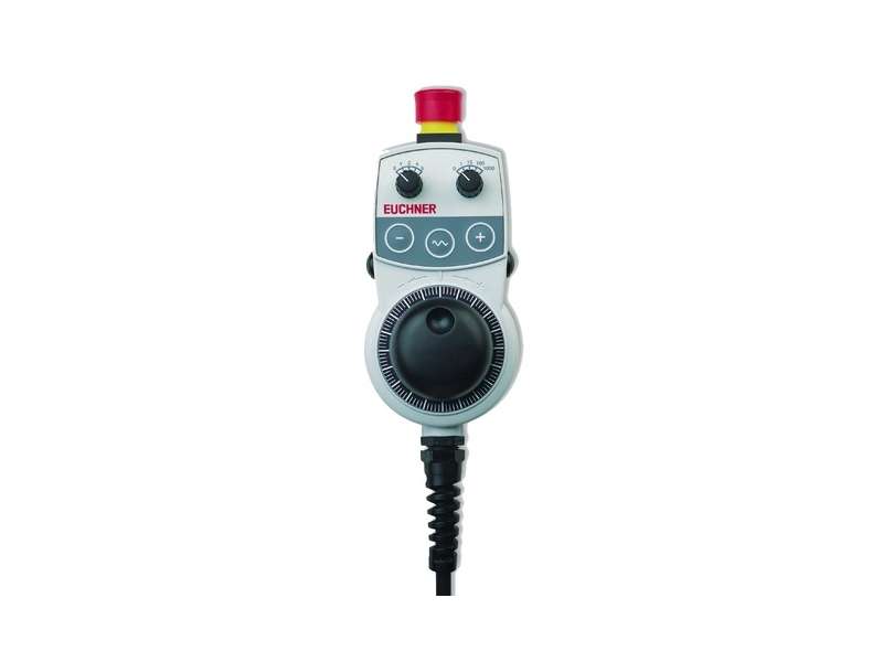 EUCHNER Hand-held pendant station HBA, EMERGENCY STOP device, pushbuttons, foil pushbuttons, selector switch, HBA-079827