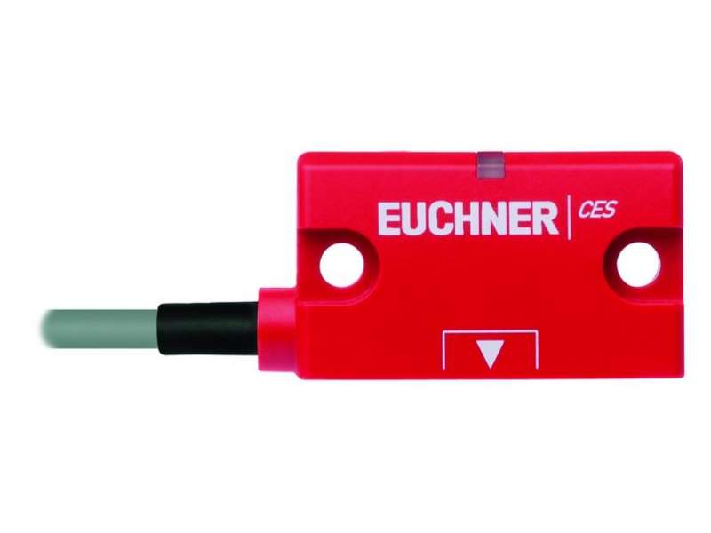 EUCHNER Read head CES-A-LNN-05V-106602, hard-wired encapsulated cable 5 m, PVC; 106602