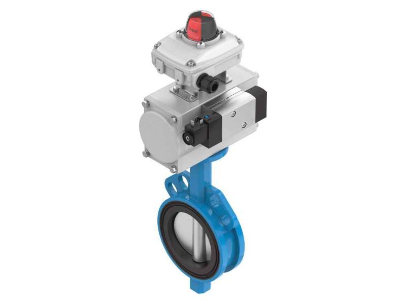 Festo Actuated butterfly valve KVZA- ; 8073655