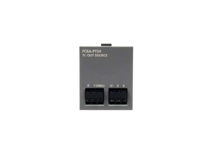 IDEC 4pt TransistorSource output cartridge; FC6A-PTS4