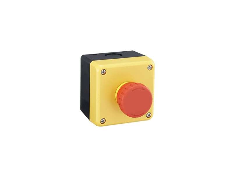 IDEC FB ENCLOSURE WITH 1NO3NC XW SERIES EMERGENCY STOP; FB1W-XW1E-BV413MRH-Y0
