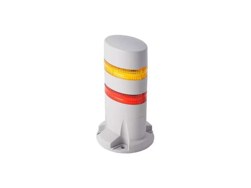IDEC LED Tower Direct Mount 2 Tier - red yellow; LD6A-2DQW-RY