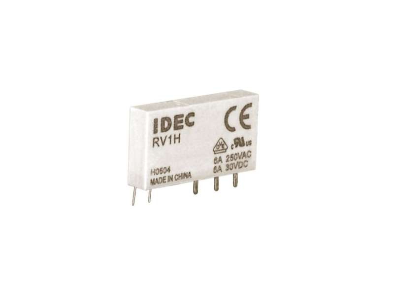 IDEC RV8 Interface 6mm Relay SPDT 60VDC; RV1H-G-D60