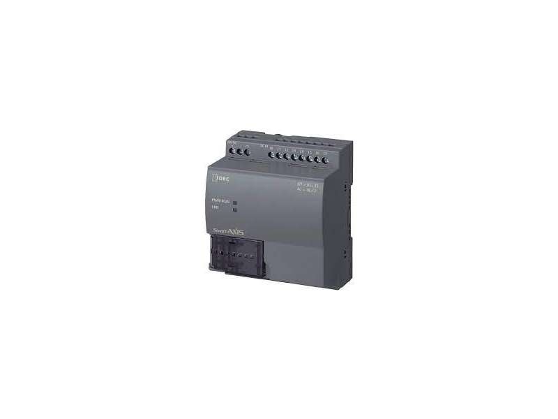 IDEC SmartAXIS Lite 12I/O CPU DC power, 6DI+2AI+4RO, USB miniB; FT1A-B12RA