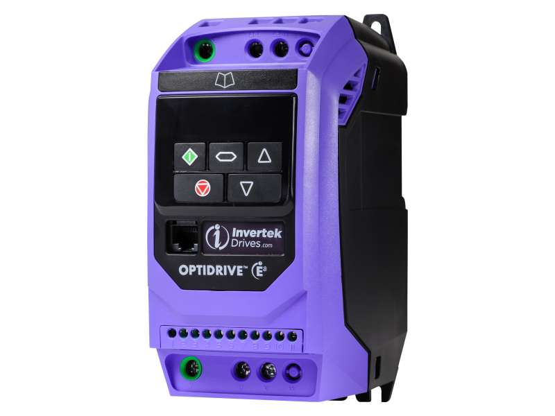 INVERTEK DRIVES Optidrive E3 Single Phase Input, 0.37kW , IP20 ; ODE-3-120023-1F12