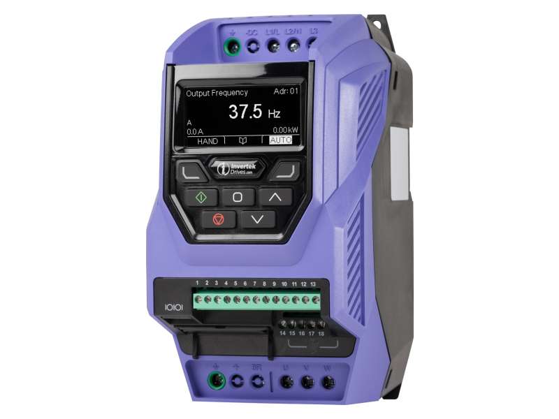 INVERTEK DRIVES Optidrive Eco , 1.5 kW, IP20 ; ODV-3-240041-3F12-MN