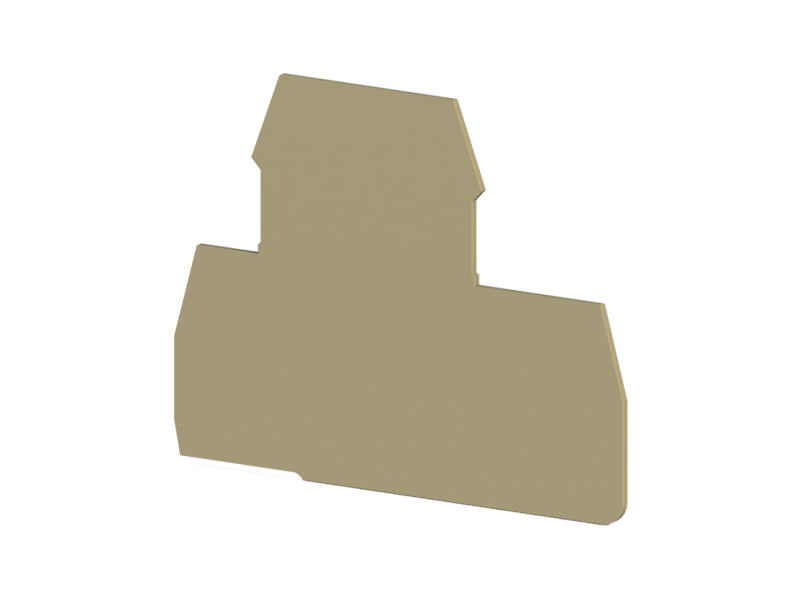 Klemsan End Plate for PIK 2,5 N , NPP / PIK 2,5 N; 449010