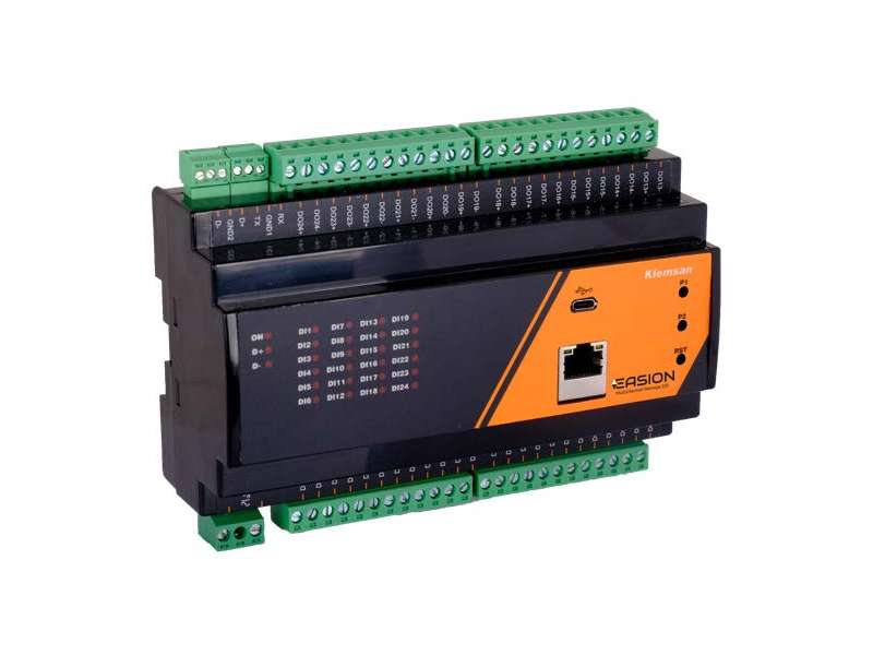 Klemsan Multi-Channel Remote I/O, MQTT, 12 DI (wet), 12 RO; 260307