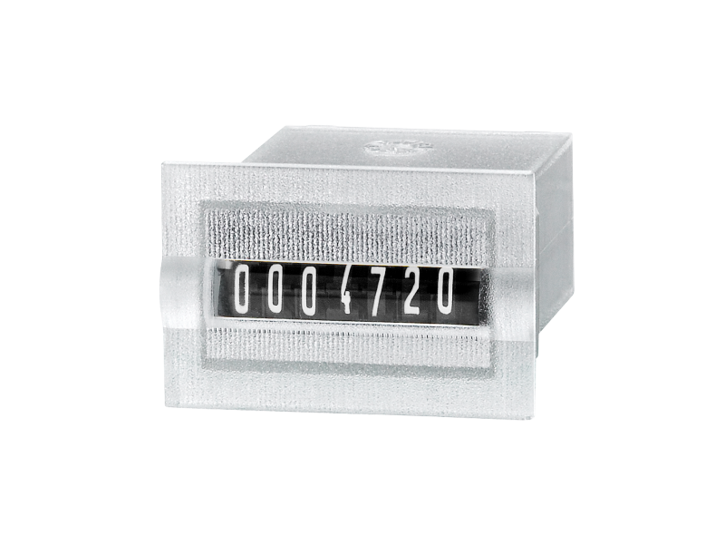 Kuebler Pulse counter electromechanical K47, 7 digits, Micro counters High shock resistance (DC); K47.XX