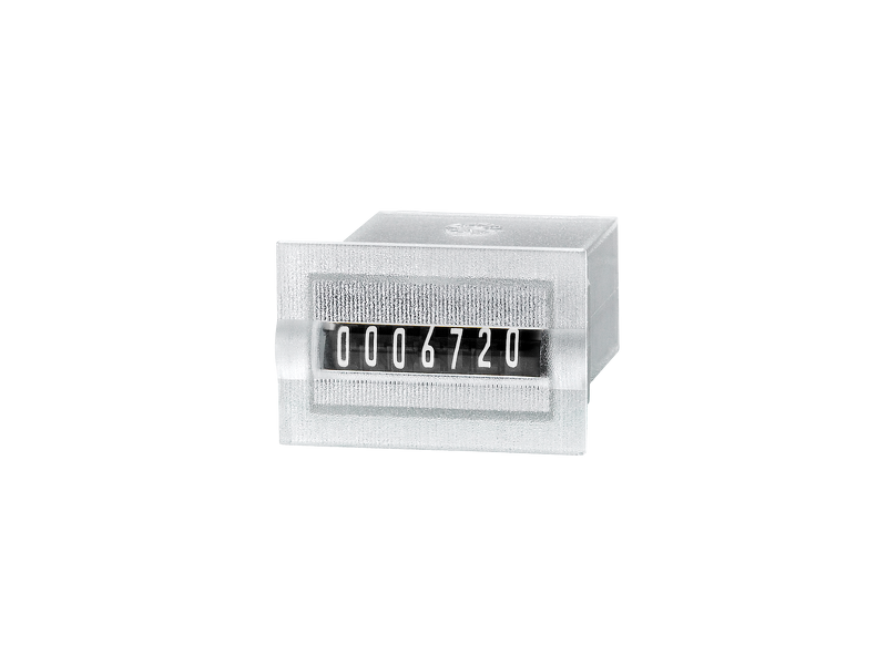 Kuebler Pulse counter electromechanical K67, Micro pulse counter, 7-digit, resistant to magnetism; K67.XX