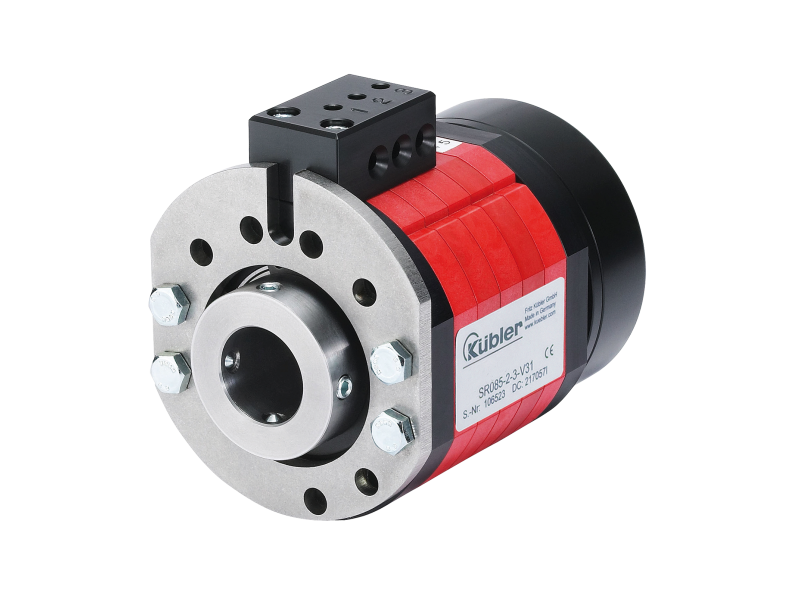 Kuebler Slip ring,  hollow shaft fi30mm, 4 data channels, 3 power load channels, IP64 ; SR085-30-04-03-12362-V100