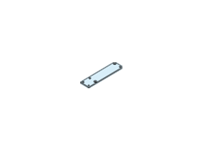 Microsonic Adapter plate for lcs sensors; MW-LCS 1