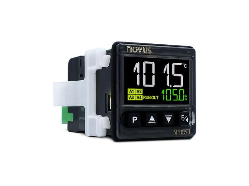 NOVUS N1050 USB RS485 24V Timer/temperature controller, 3 relays+pulse; 8105002540