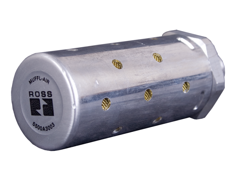ROSS EUROPA G1/4 SILENCER, 1/4'' Male R/Rp Silencer; D5500A2003