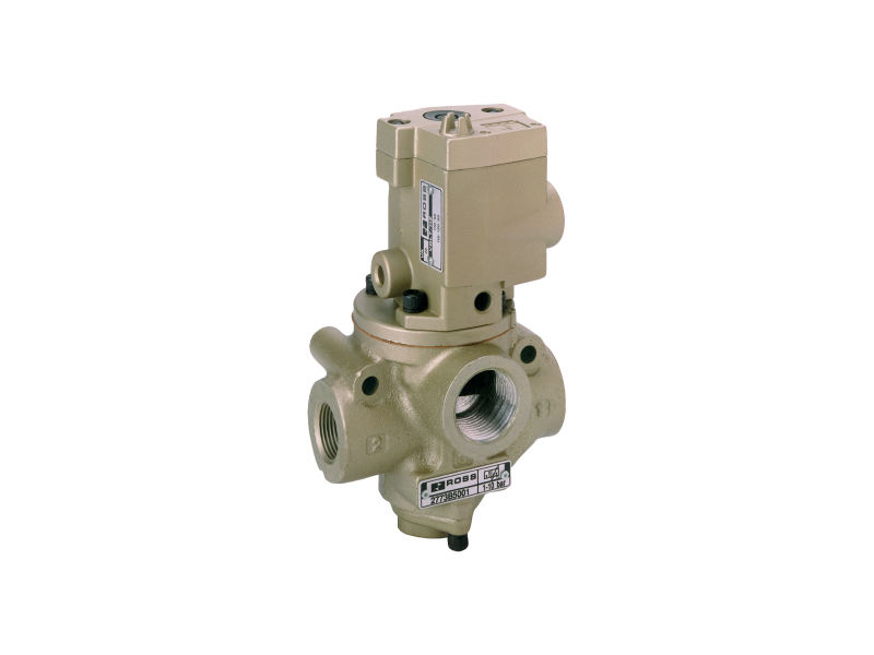 ROSS EUROPA Single Solenoid Pilot Inline Valve 3/2 NC ; D2773B3001W