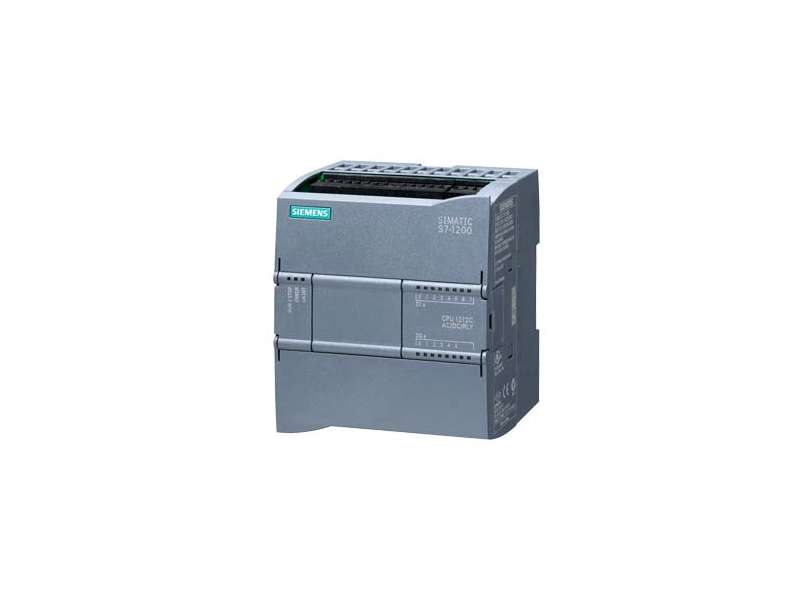 Siemens CPU 1212C, AC/DC/Relay, 8DI/6DO/2AI - 6ES7212-1BE40-0XB0