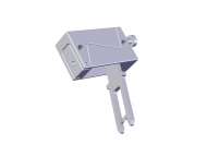 EUCHNER Hinged actuator, for safety switch NP/GP/TP, RADIUSBETAETIGER-P-OUN (Order no. 074572)