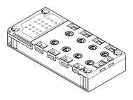 Festo Connection block CPX-AB-8-M8-3POL ; 195706
