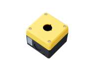 IDEC Enclosure 1 Hole Box Yellow; FB1W-111Y