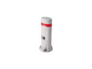 IDEC LED Tower Direct Mount 3 Tier - red, Steady/Flashing/Alarm; LD6A-1DZQW-R