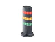 IDEC LED Tower Direct Mount 3 Tier - red yellow green; LD6A-3DQB-RYG