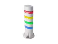 IDEC LED Tower Direct Mount 4 Tier - red yellow green blue; LD6A-4DQW-RYGS