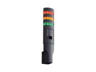 IDEC LED Tower Wall Mount 3 Tier - red yellow green, Steady/Flashing/Alarm; LD6A-3WZQB-RYG