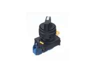 IDEC Selector switches - non illuminated / YW series, 2 positions maintained, Plastic bezel , 1NO, 0NC; YW1S-2E10