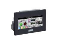 IDEC SmartAXIS Touch 3.8 PLC+HMI Color Source Output, Black; FT1A-C14SA-B