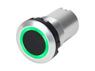 IDEC Touchless switch (Metal bezel, with timer); CW4H-DM1TGR-C