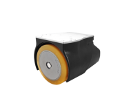 IDEC Wheel Series 150 for industrial application, w/o batteries, with brake; EW1A-150HNB