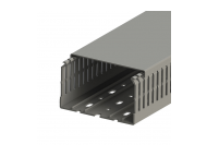Klemsan 100x60 Slotted wiring duct,Grey; 551021