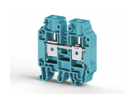 Klemsan 16mm2,screw type,single deck feed through terminal block,Insulation material PA,Blue ,  AVK 16 RD; 304241