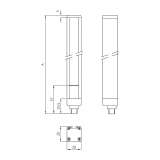 EUCHNER Light curtain LCA-4TR-14-1060 ; 156506 - slika 2