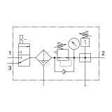 Festo Air preparation combination unit MSB4-1/4:C3:J1:F12-WP ; 8025356 - slika 4