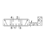 Festo Proportional directional control valve MPYE-5-1/8-LF-420-B ; 161978 - slika 2