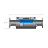 HO-Matic Pinch valve Series 78, DN32; NBR-LH; 78032.121.000 - slika 3