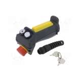 IDEC HE2G Compact Grip Switch, Grip Switch EStop & KeySwitch; HE2G-21SHE-L-K - slika 2