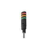 IDEC LED Tower Pole L Mount 3 Tier - red yellow green, Steady/Flashing/Alarm; LD6A-3KZQB-RYG - slika 1
