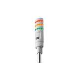 IDEC LED Tower Pole L Mount 3 Tier - red yellow green, Steady/Flashing/Alarm; LD6A-3KZQW-RYG - slika 1