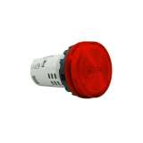 IDEC Pilot light / YW series, Ø30mm button, Plastic bezel , Unibody Red 230/240V AC/DC; YW1P-1UQM3R - slika 1