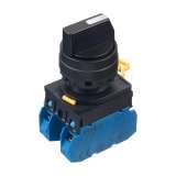IDEC Selector switches - non illuminated / YW series, 3 positions maintained, Plastic bezel , 2NO, 0NC; YW1S-3E20 - slika 1