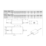 INVERTEK DRIVES EMC filter trofazni, struje do 25 A , IP66 ; OPT-2-E3025-66 - slika 3