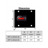 INVERTEK DRIVES Local Isolator Frame Size 4 ; OPT-2-ISOLO-S4 - slika 3