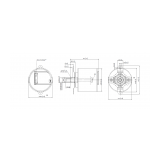 Kuebler Sendix S3674 Singleturn enkoder za servo motore ; 8.S3674.XXX1.XXXX.XXX - slika 2